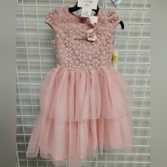 Biscotti Other - BISCOTTI Floral and Frilled Girls Dress BRAND NEW